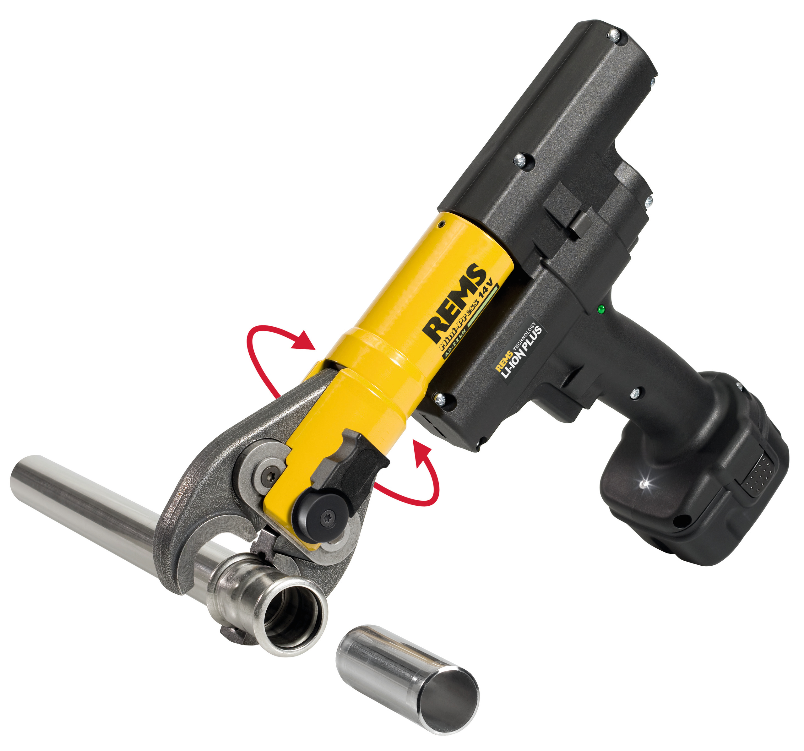 REMS Mini-Press 14V A2-22kN Máquina accionadora - Imagen 5
